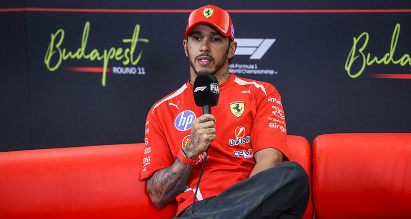 Hamilton Ferrari