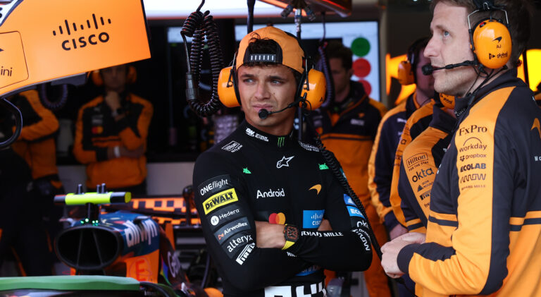 Lando Norris Max Verstappen McLaren