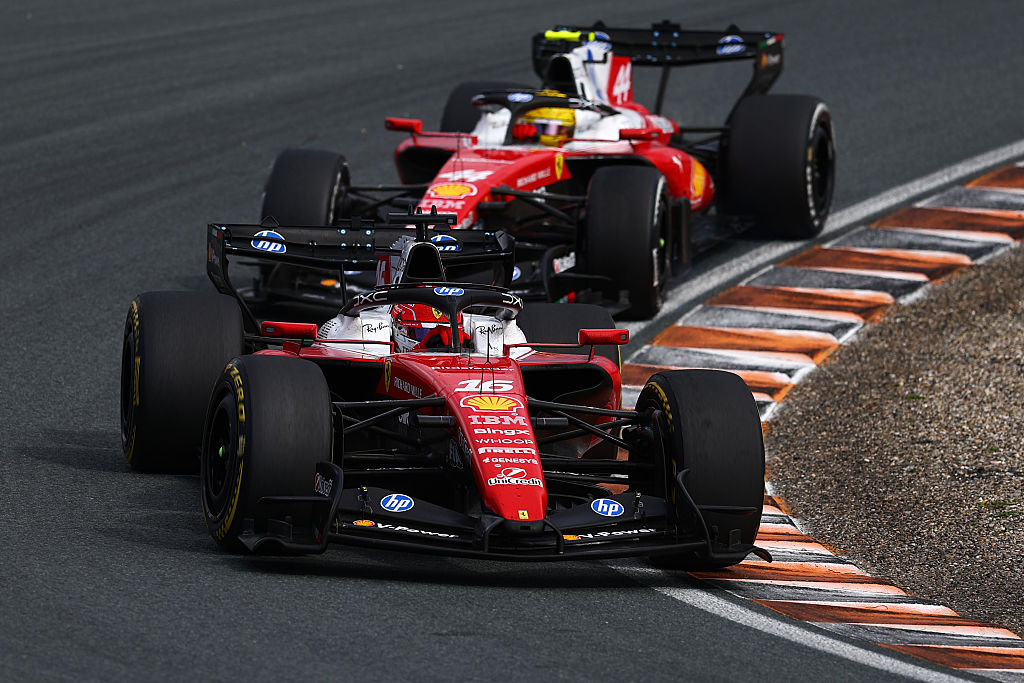 Hamilton Leclerc Ferrari