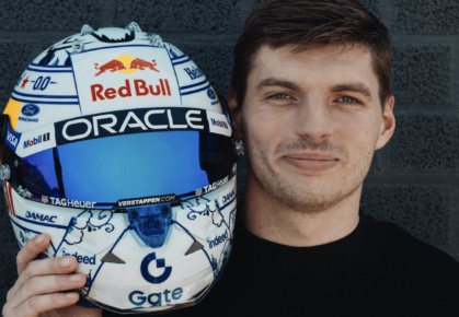 Max Verstappen helm Dutch GP Zandvoort