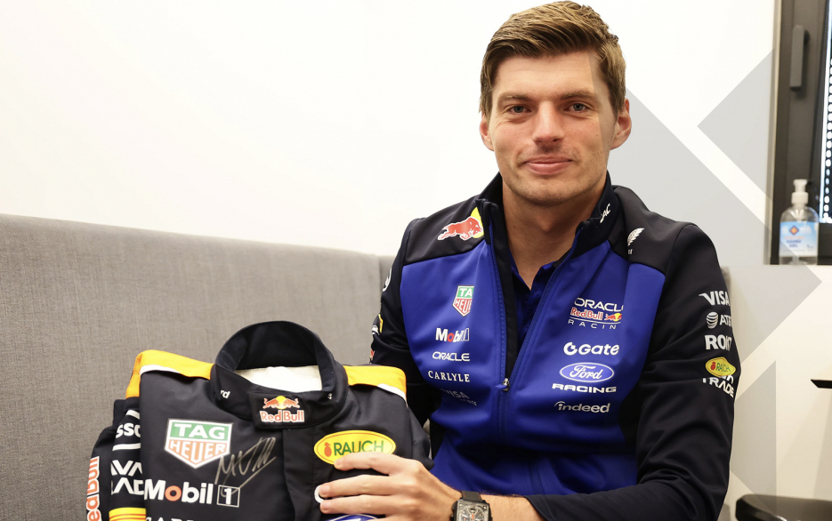 Max Verstappen racepak