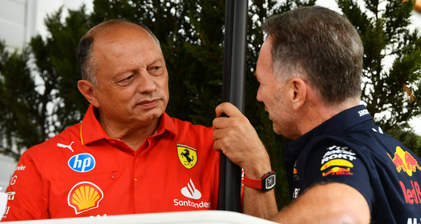Fred Vasseur Christian Horner