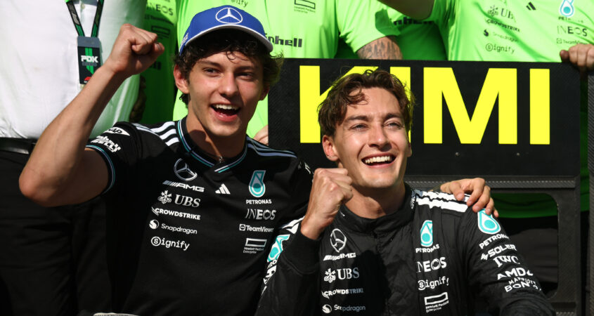 David Coulthard George Russell
