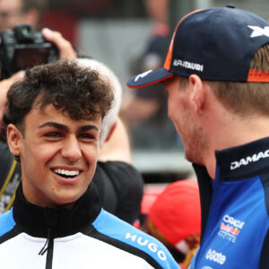 Arvid Lindblad Verstappen Leclerc