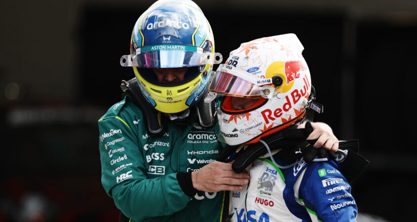 Fernando Alonso Yuki Tsunoda