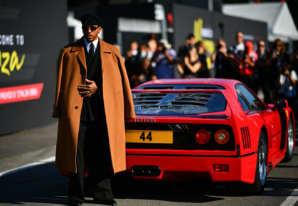 Lewis Hamilton Ferrari F40