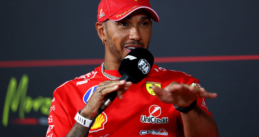 Lewis Hamilton Ferrari