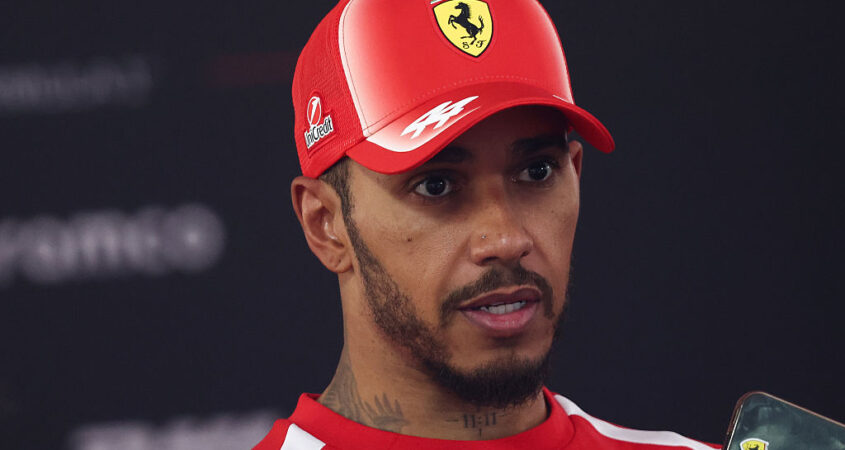 Lewis Hamilton Ferrari