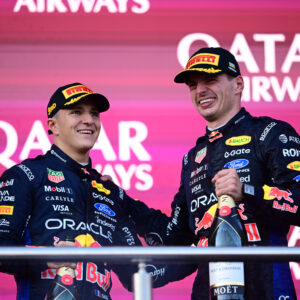 Isack Hadjar Max Verstappen