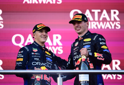 Isack Hadjar Max Verstappen