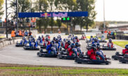 Verstappen kart Silverstone