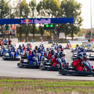 Verstappen kart Silverstone