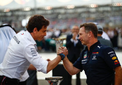 Christian Horner Toto Wolff