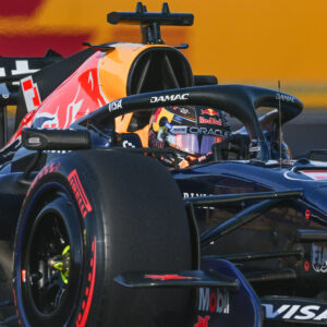 Max Verstappen inhaalactie