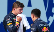 Max Verstappen Isack Hadjar koelvest