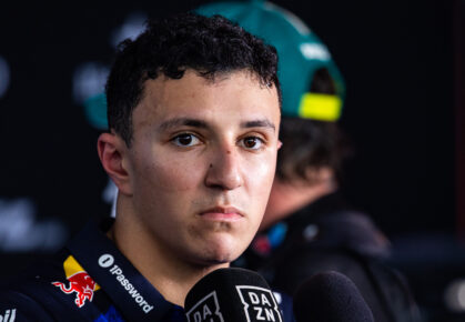 Isack Hadjar Max Verstappen