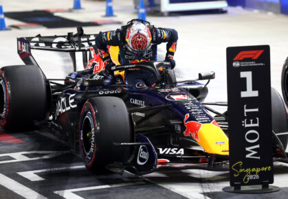 Max Verstappen pole position